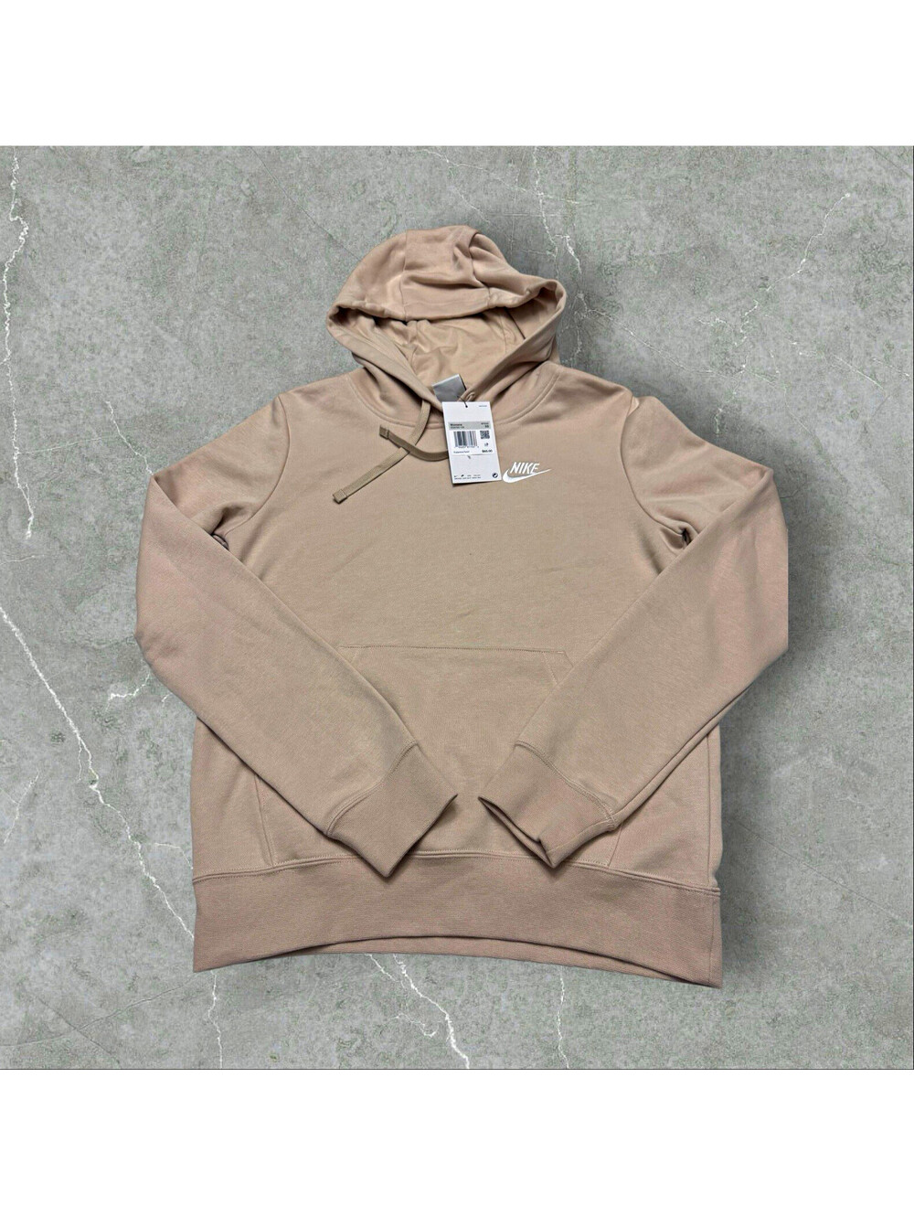 Nike Sportswear Women’s Pullover  Club Fleece Hoodie Sand XS